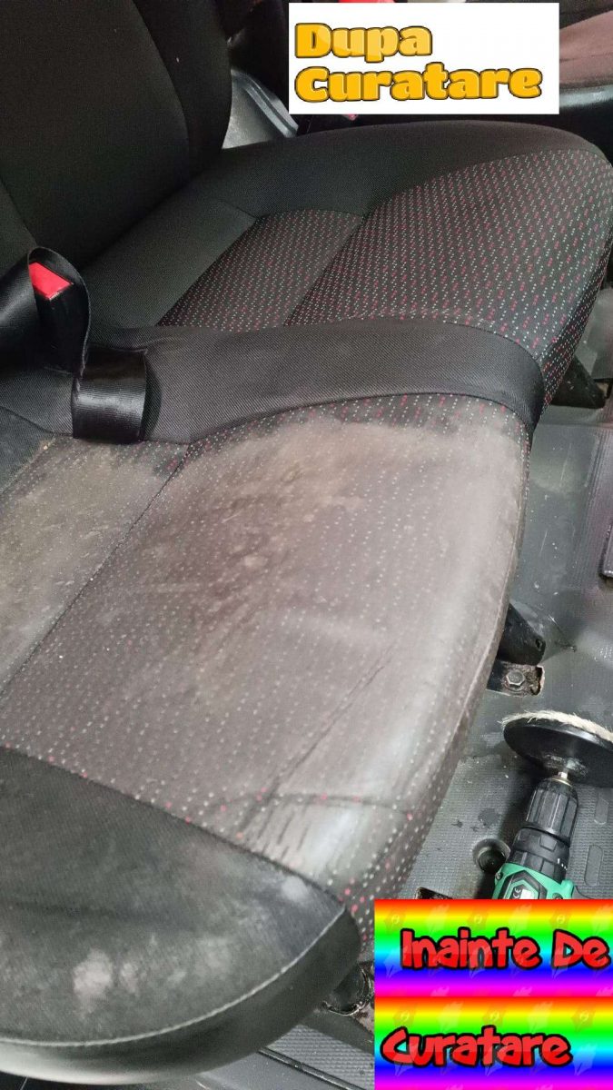 curatare spalare bancheta auto cu aburi igienizare interior auto tapiterie